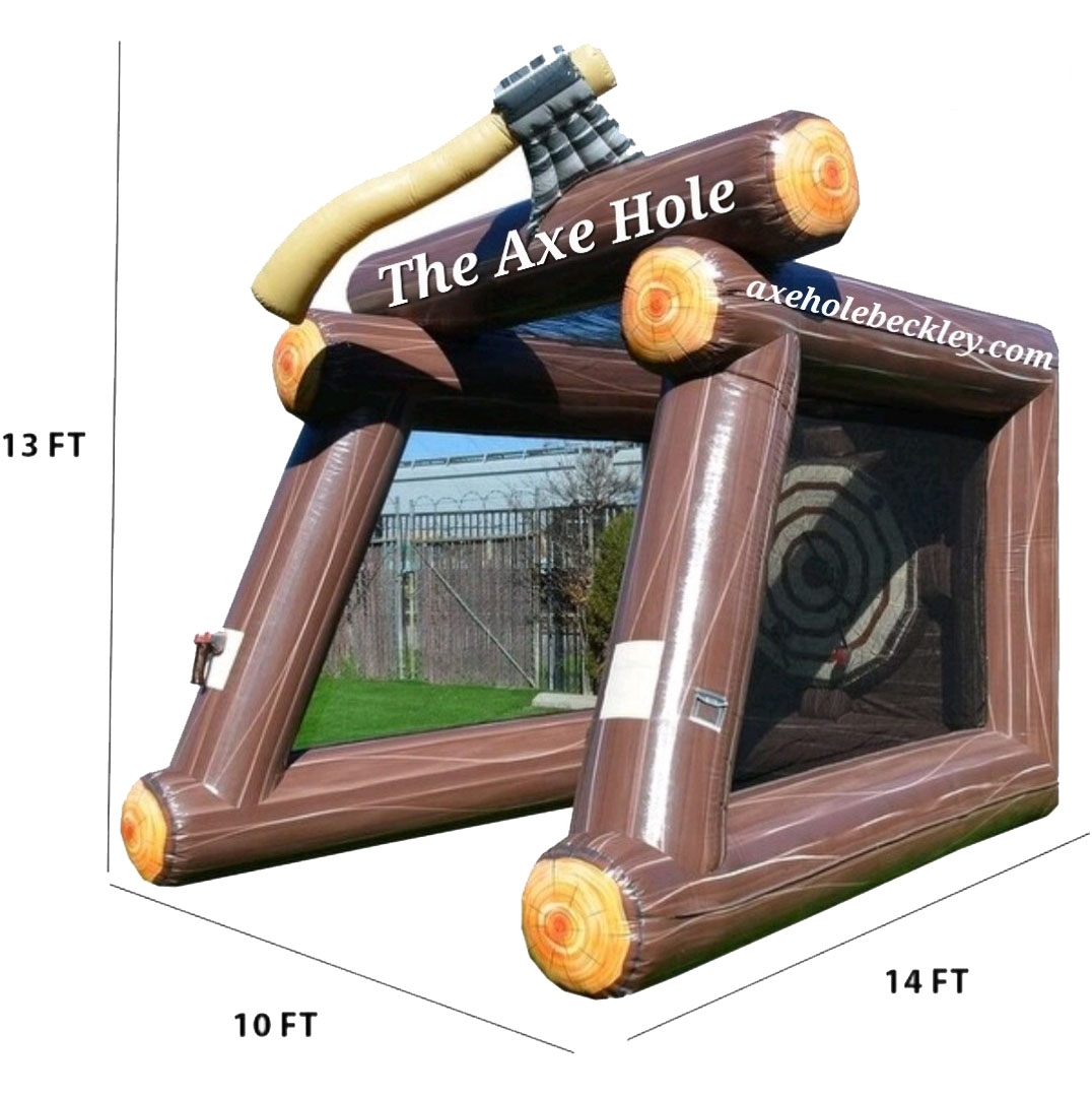 Axe Hole Inflatable Dimensions
